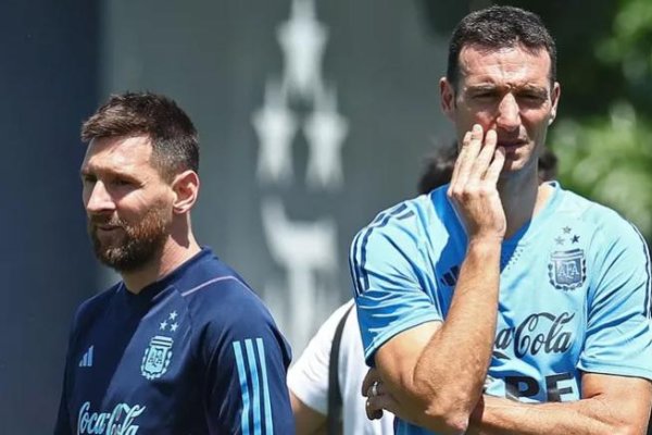 El once que prepara Lionel Scaloni para el partido de la Selección