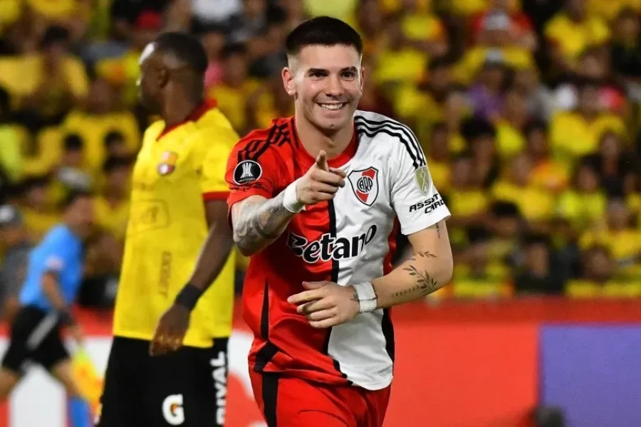River le ganó 3 a 2 a Barcelona en Ecuador y se acerca a los octavos de final de la Copa Libertadores