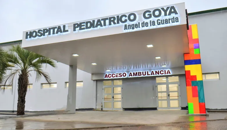 Valdés anunció el avance de obra del moderno Hospital Pediátrico en Goya