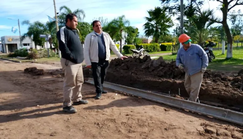 Avanzan a buen ritmo las obras en San Isidro.