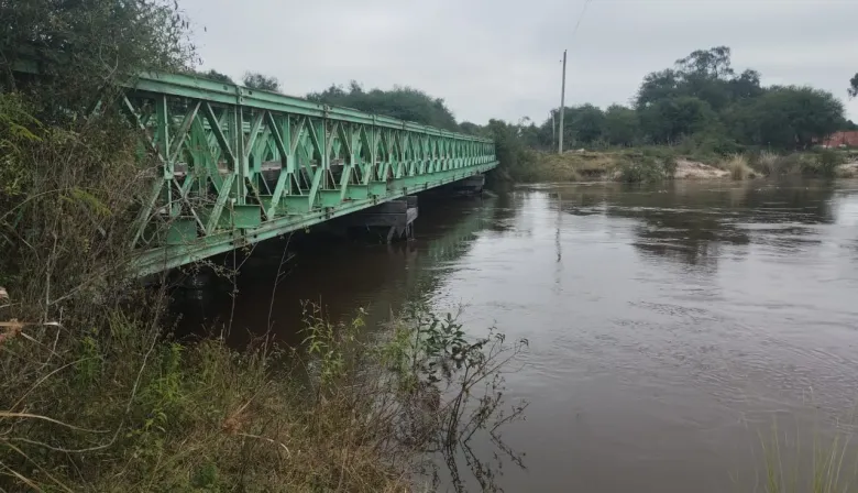Esquina- Alerta por crecida de arroyos en la región: Sarandí y Barranca desbordados