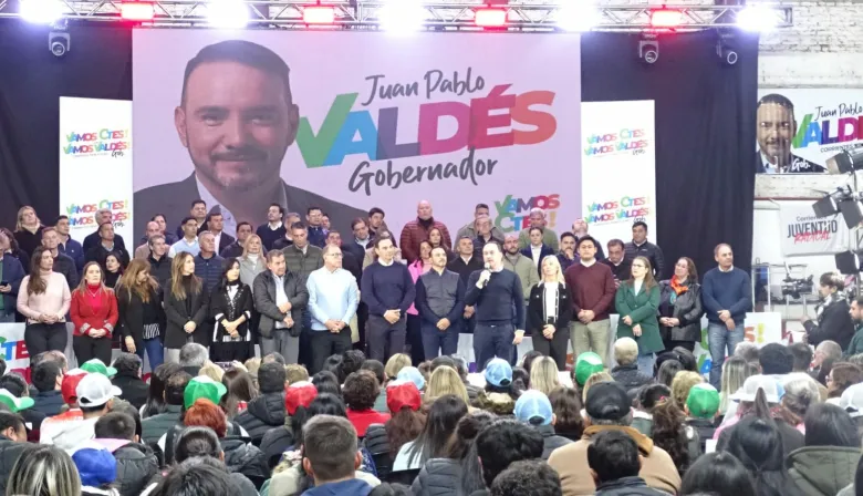 Multitudinario acto presentación de candidatos de Vamos Corrientes en Goya