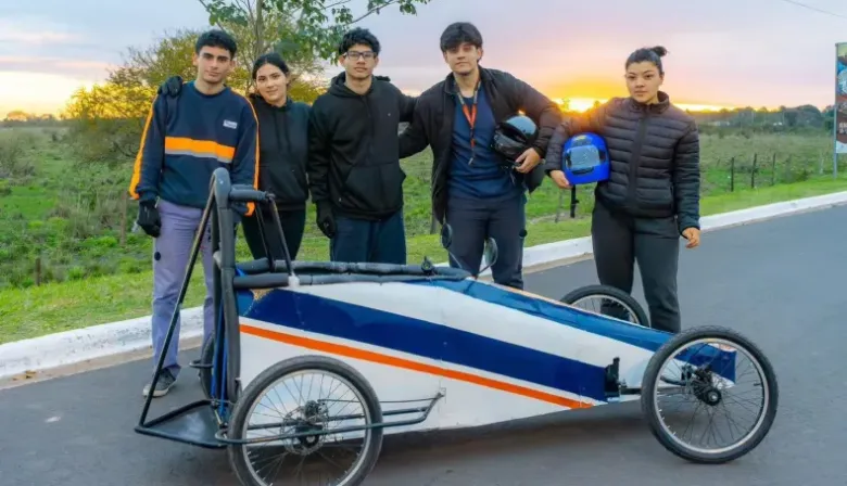 Preparan la pista para la largada de la competencia Tecnicar "Che Taragüí"