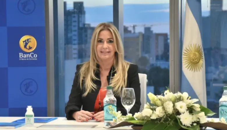 Laura Sprovieri: "El Banco de Corrientes está en condiciones inmejorables"