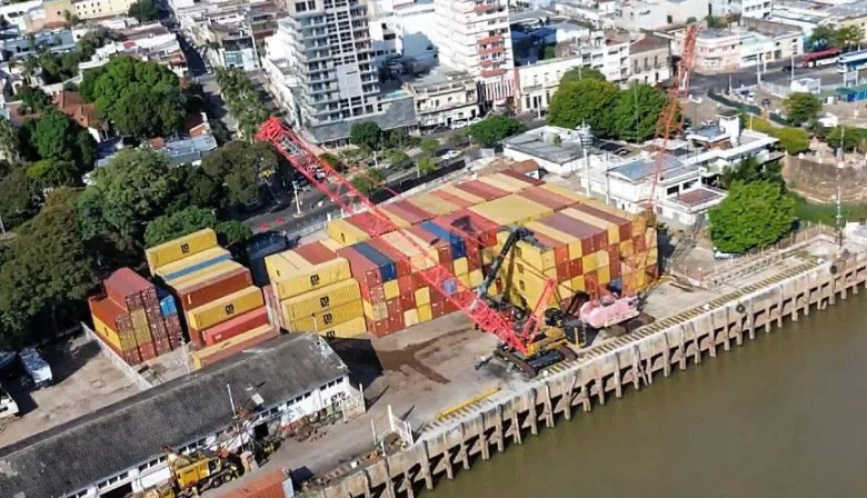 Valdés destacó el crecimiento de la actividad portuaria en Corrientes