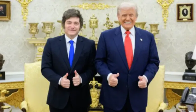 Trump recibió a Milei en la Casa Blanca y advirtió: “Si pierde las elecciones no seremos generosos”