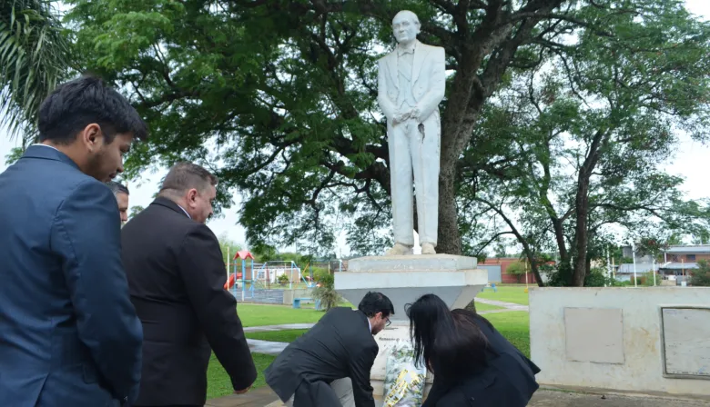 Dirigentes del MID recordaron a Arturo Frondizi en su tierra natal
