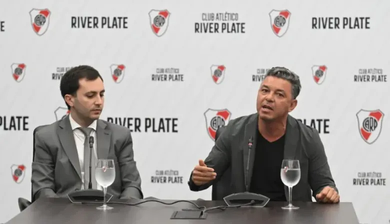 El presidente de River anunció que Marcelo Gallardo renovó su contrato y estará hasta diciembre de 2026