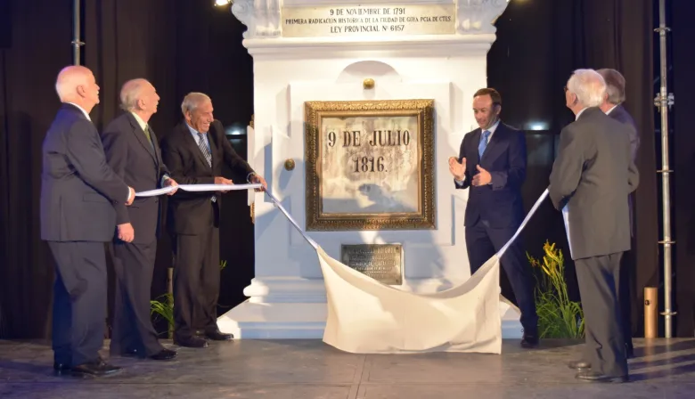 Acto Institucional de la Primera Radicación Histórica de Goya