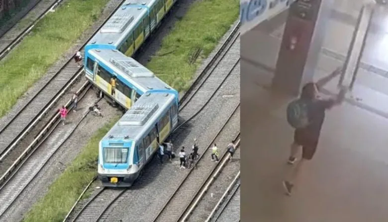 Descarriló una formación del tren Sarmiento: hubo al menos 19 heridos y el servicio quedó totalmente interrumpido