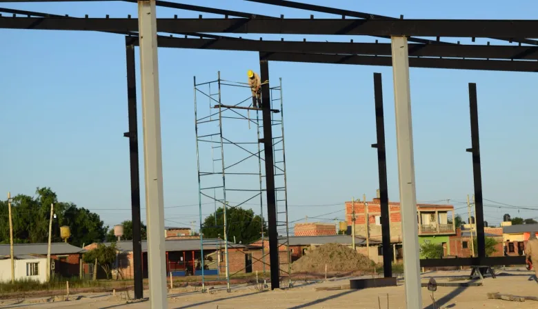 Avanzan los trabajos en la nueva Terminal de Ómnibus de Goya