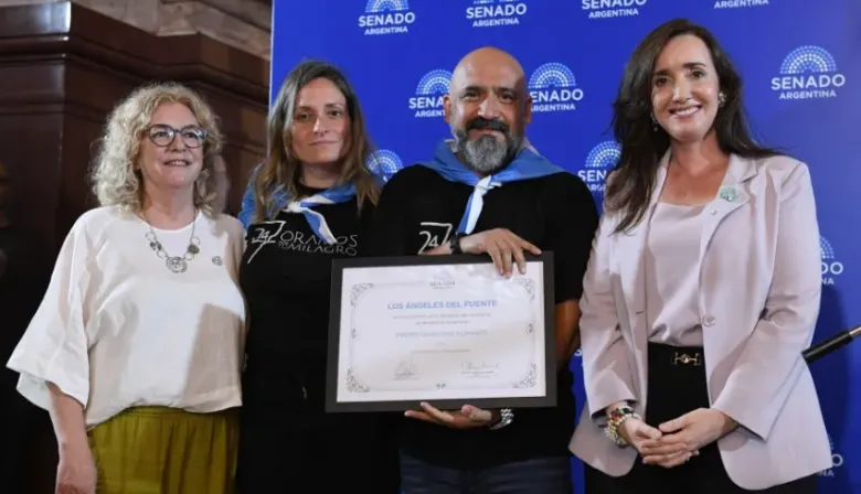 Los Ángeles del Puente recibieron el premio "Derechos Humanos 2025"