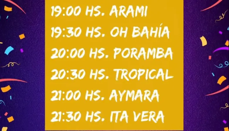 Domingo en Costanera Norte de Carnaval y roda en la playa