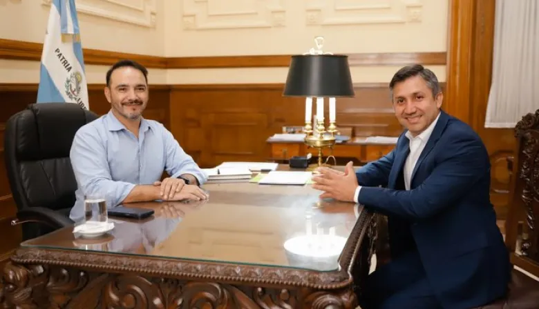 Valdés avanzó en una agenda de trabajo con intendentes del interior provincial