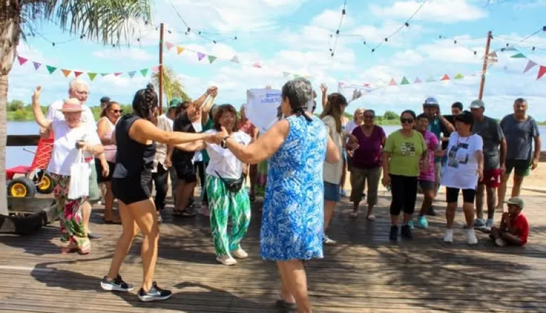 Esquina despidió una nueva edición de Playa Amiga para Adultos Mayores