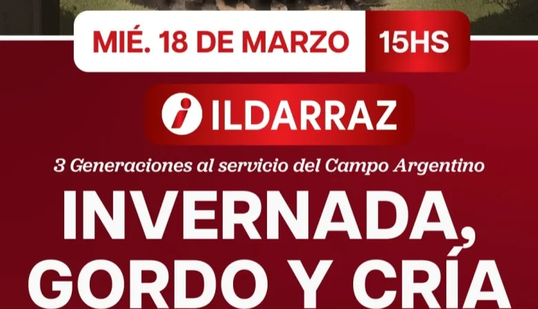 Ildarraz, Gran Remate Feria Federal 18 marzo 2026