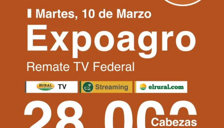 Remate Colombo y Magliano: Expoagro 10 de marzo