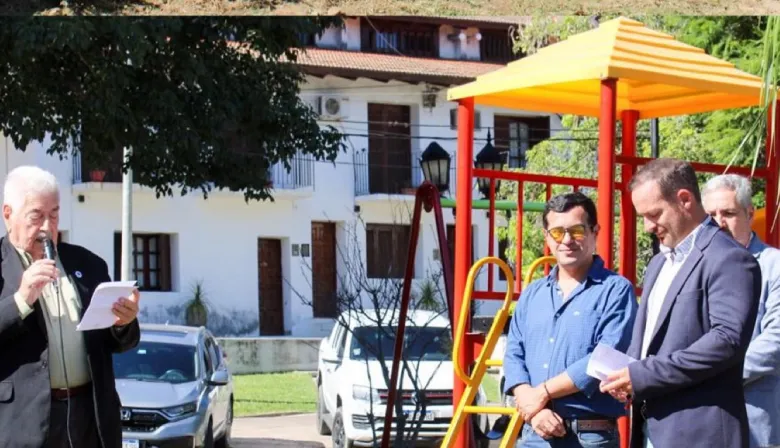 Homenaje a Carlos Aníbal Morel: inauguraron un monolito a 30 años de la ordenanza que dio su nombre a la plaza