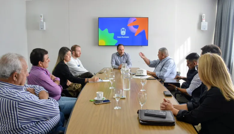 Temas centrales en la reunión del parque industrial con el intendente Hormaechea