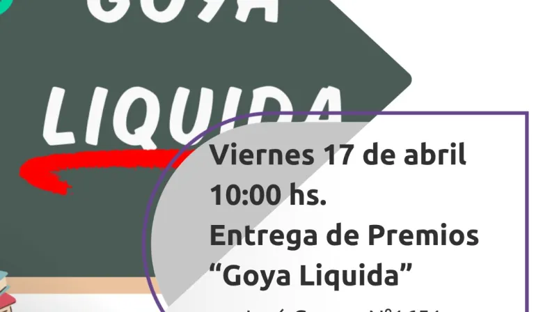 El viernes 17: Programa "Goya Liquida" entregará premios a los ganadores