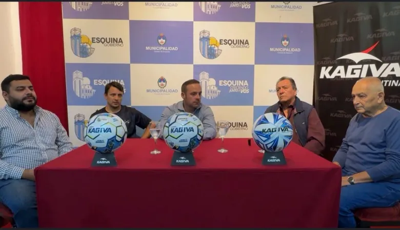La Liga Esquinense presentó el Torneo Apertura 2026 con respaldo municipal