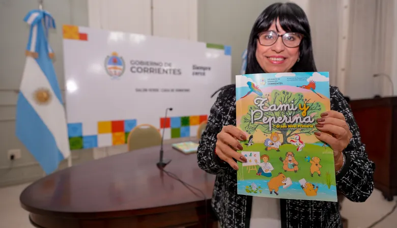 Corrientes presentó el nuevo libro de alfabetización que llegará a todas las aulas de la provincia