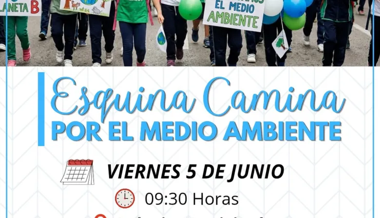 Esquina celebra el Mes del Medio Ambiente con una caminata de concientización