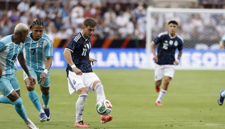 Ensayo aprobado: Argentina venció 2-0 a Honduras con caras nuevas y sin Messi