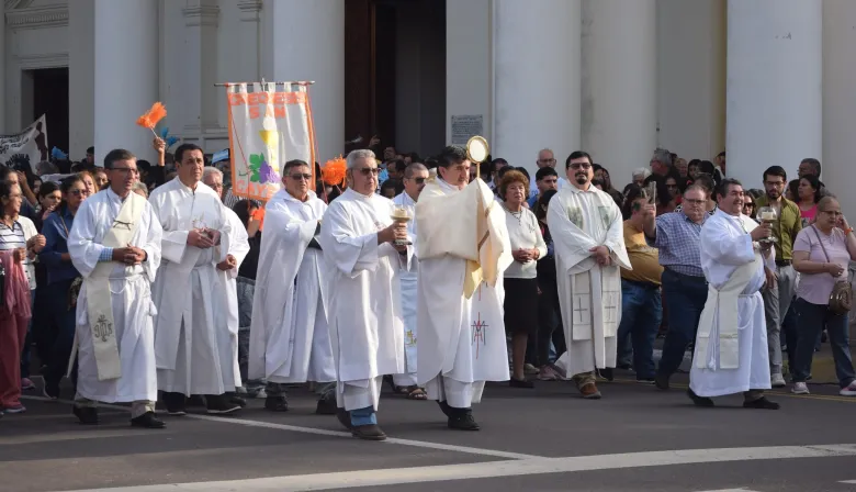 Goya: Multitudinaria celebración de Corpus Christi