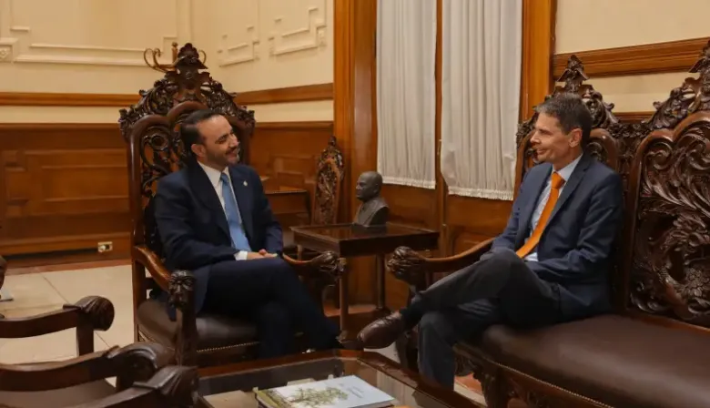 Valdés y el embajador de Austria avanzan en una agenda de inversiones para Corrientes