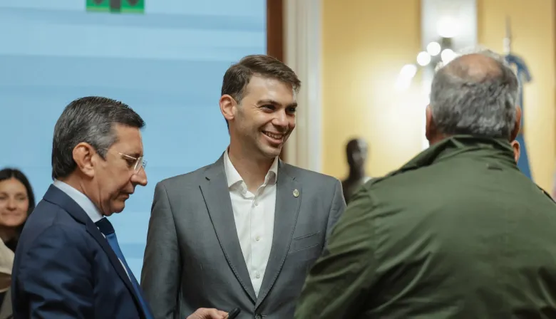 Tras la reunión de gabinete, Fornaroli remarcó el compromiso con la creación de empleo