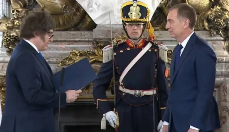 Diego Santilli juró como nuevo jefe de Gabinete de Ministros