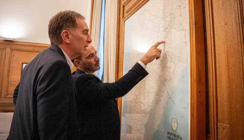 Juan Pablo Valdés se reunió con Diego Santilli para avanzar en obras estratégicas para Corrientes