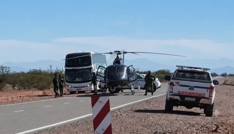Tragedia en San Juan: murieron 7 personas tras estrellarse un helicóptero que iba combatir los incendios forestales