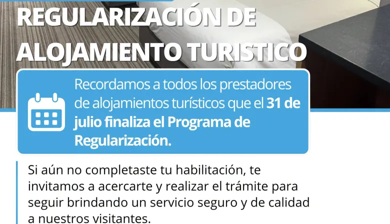 Últimos días para regularizar alojamientos turísticos en Esquina: el plazo vence este 31 de julio