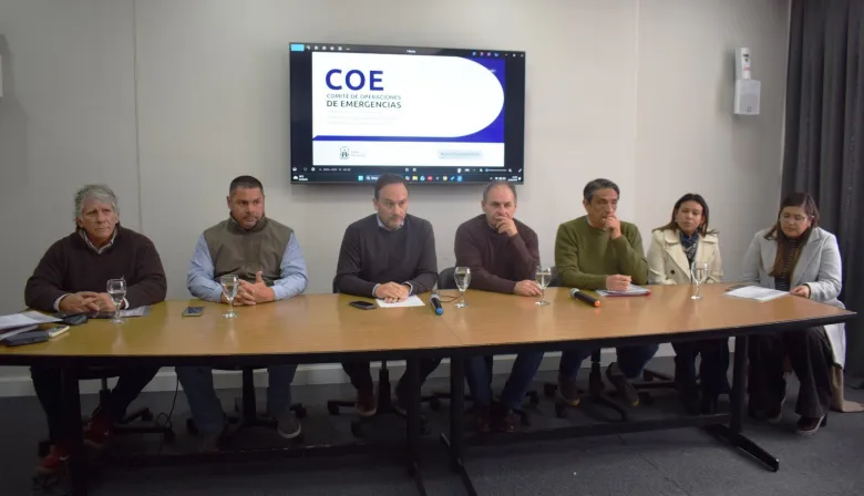 Intendente Hormaechea dispuso la creación del COE para fortalecer la respuesta ante emergencias climáticas