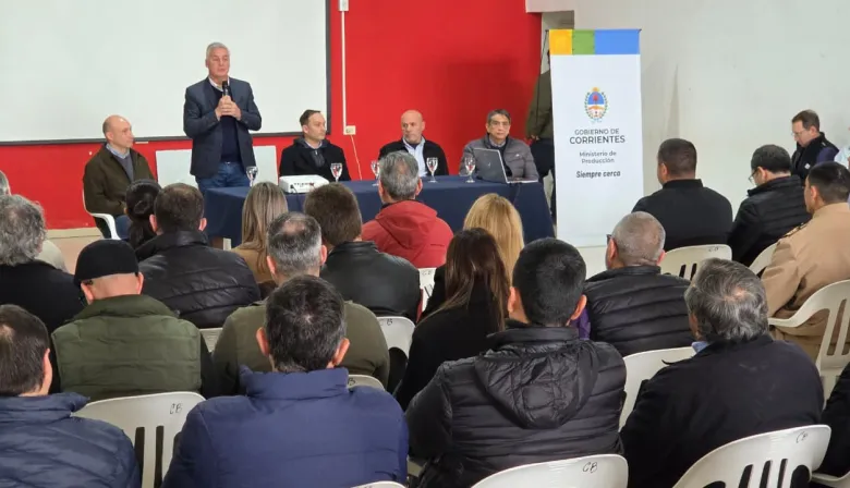 Corrientes lleva al interior un ciclo de charlas para preparar a los productores ante el exceso hídrico