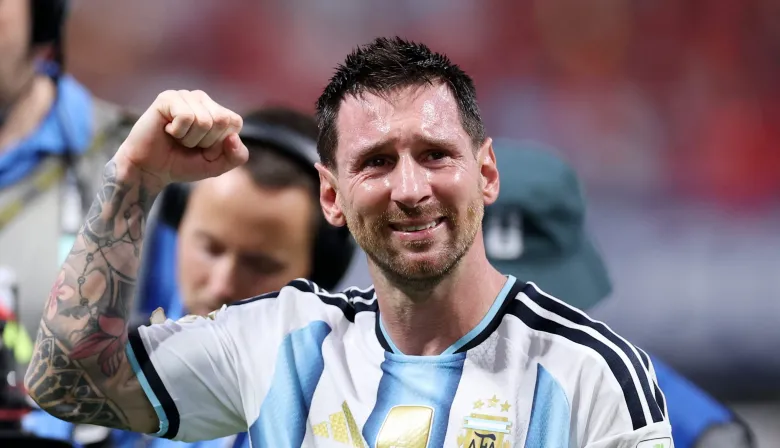 Lionel Messi anunció su retiro de la selección argentina