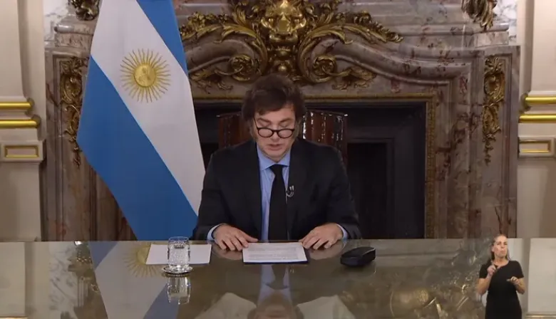 Milei hablará por cadena nacional y prepara una nueva medida por la soberanía de Malvinas