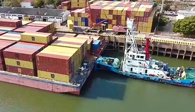 Valdés anunció un ambicioso salto logístico: Corrientes exportará por sus puertos el litio de Jujuy