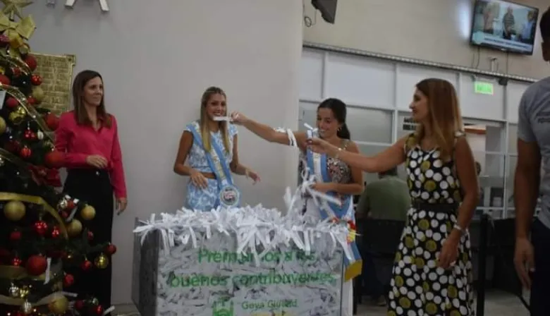 El municipio lanza el sorteo “Goya premia al buen contribuyente” con importantes premios en efectivo