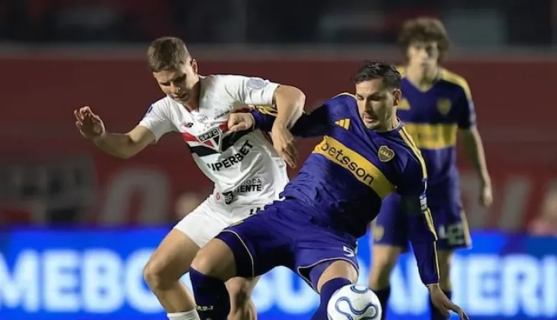 Boca empató 1-1 con San Pablo en Brasil y clasificó a las semifinales de la Copa Sudamericana