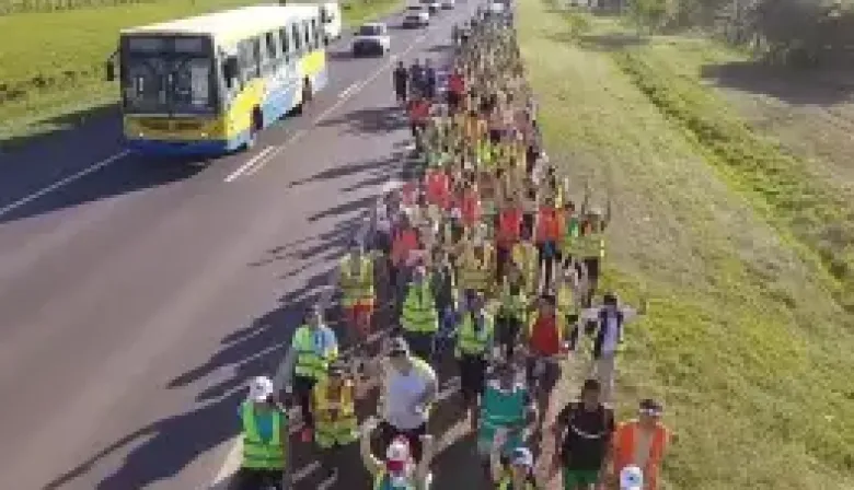 Peregrinación Juvenil del NEA: Itatí aplicará un canon de hasta $50.000 por colectivo