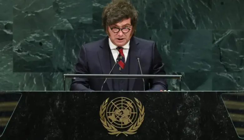 Milei volvió a cuestionar a la ONU y llevó el reclamo por Malvinas ante la Asamblea General