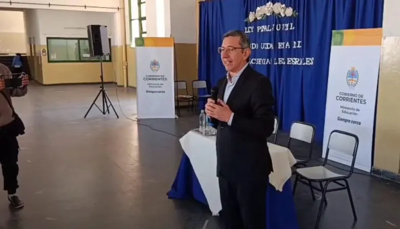 “Esquina llevó el debate sobre la ley penal juvenil al corazón de las aulas”