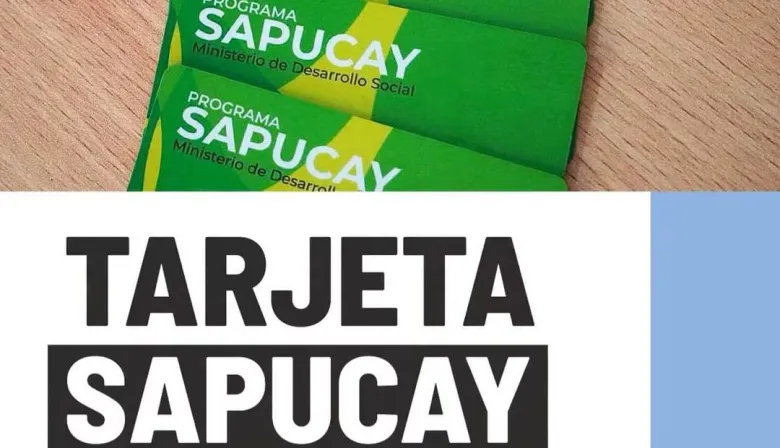 Tarjeta Sapucay: desde este miércoles se habilitan los montos correspondientes a octubre