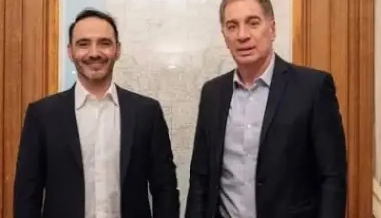 Santilli retoma las negociaciones con los gobernadores y recibe a Juan Pablo Valdés en la Casa Rosada