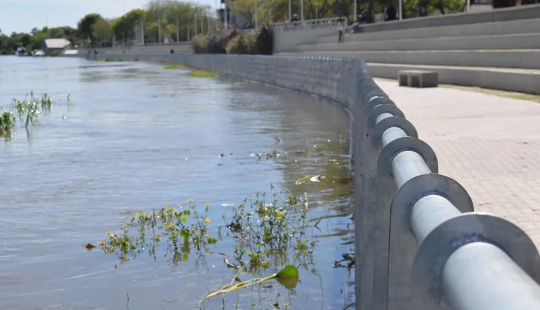 Zona inundable: escenario Paseo Inferior Costanera Goya