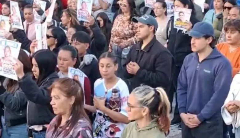 Vecinos de Esquina se movilizaron por la aparición con vida de Nancy Estela Godoy