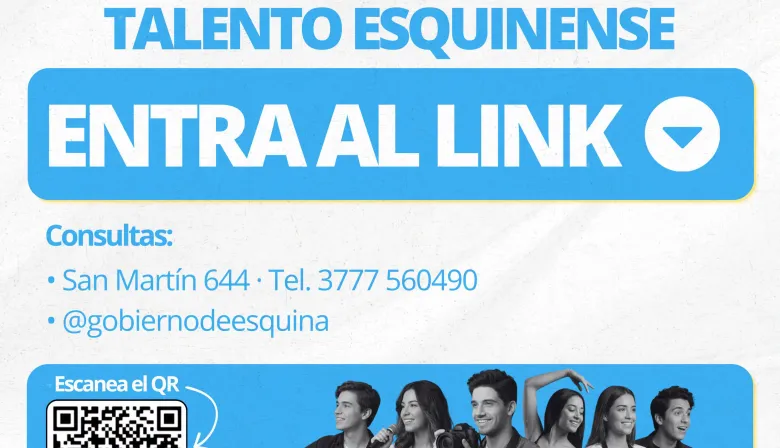 Esquina convoca a sus artistas para integrar el Registro de Talentos Locales